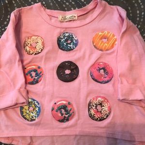 LOT of 4 girls 2T long sleeve t-shirts